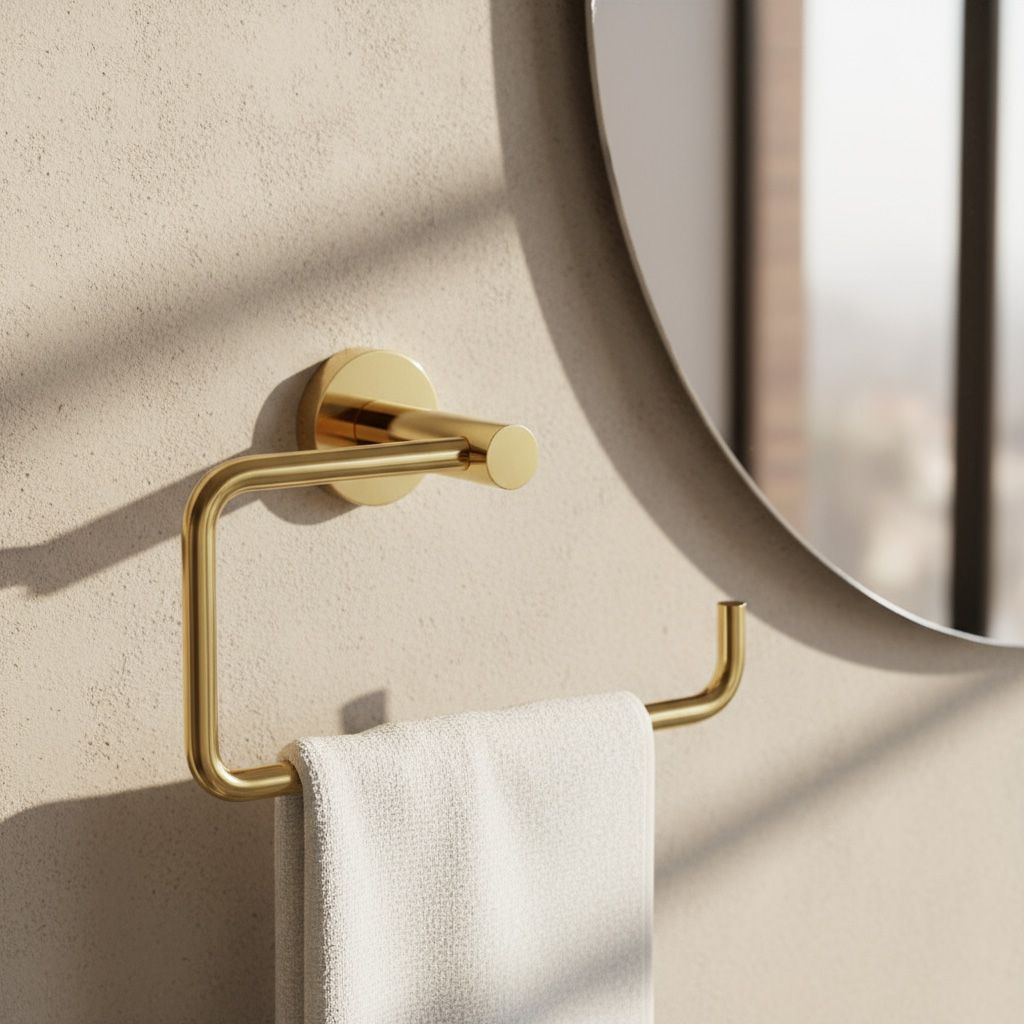 Portasciugamano Da Bagno 5610 Leo Gold