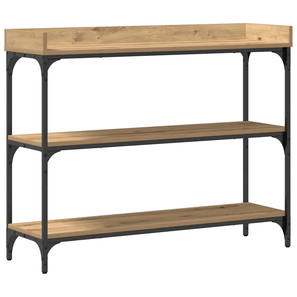 Tavolo Consolle | Tavolo d'Ingresso rovere artigianale 100 x 30 x 80 cm