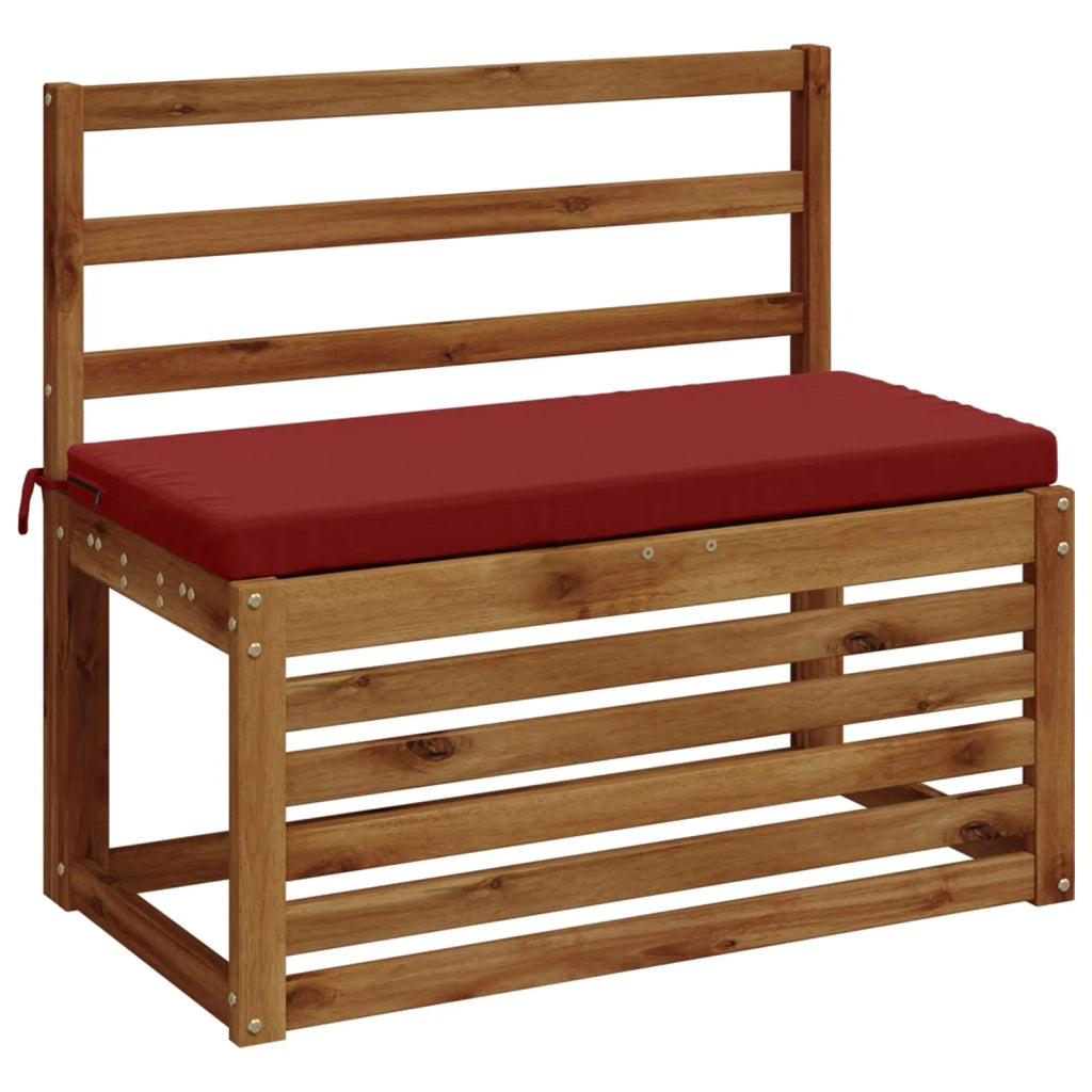 Cuscino per panchina SOEST 100% Poliestere Rosso Vino 948672