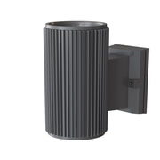 Lampada Da Parete Moderna Per Esterno Metallo Grigio Luce1E27 60W Ip54