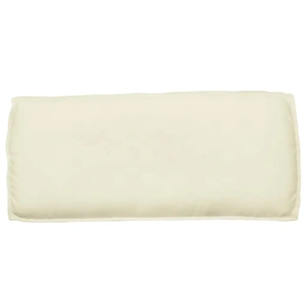 vidaXL Set di Cuscini per Pallet 3 pcs Crema 120 x 50 x 12 cm
