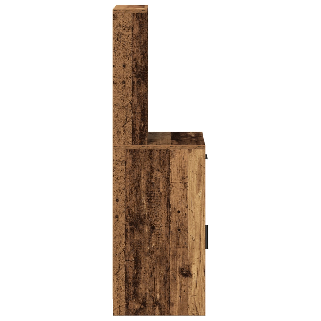 Armadio Alto Legno Vecchio 40x41x135 cm