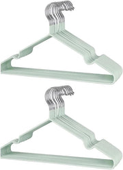 Hangers in metallo rivestiti in gomma - Robusti e spazialmente efficienti - Per armadi e rastrelliere per capi