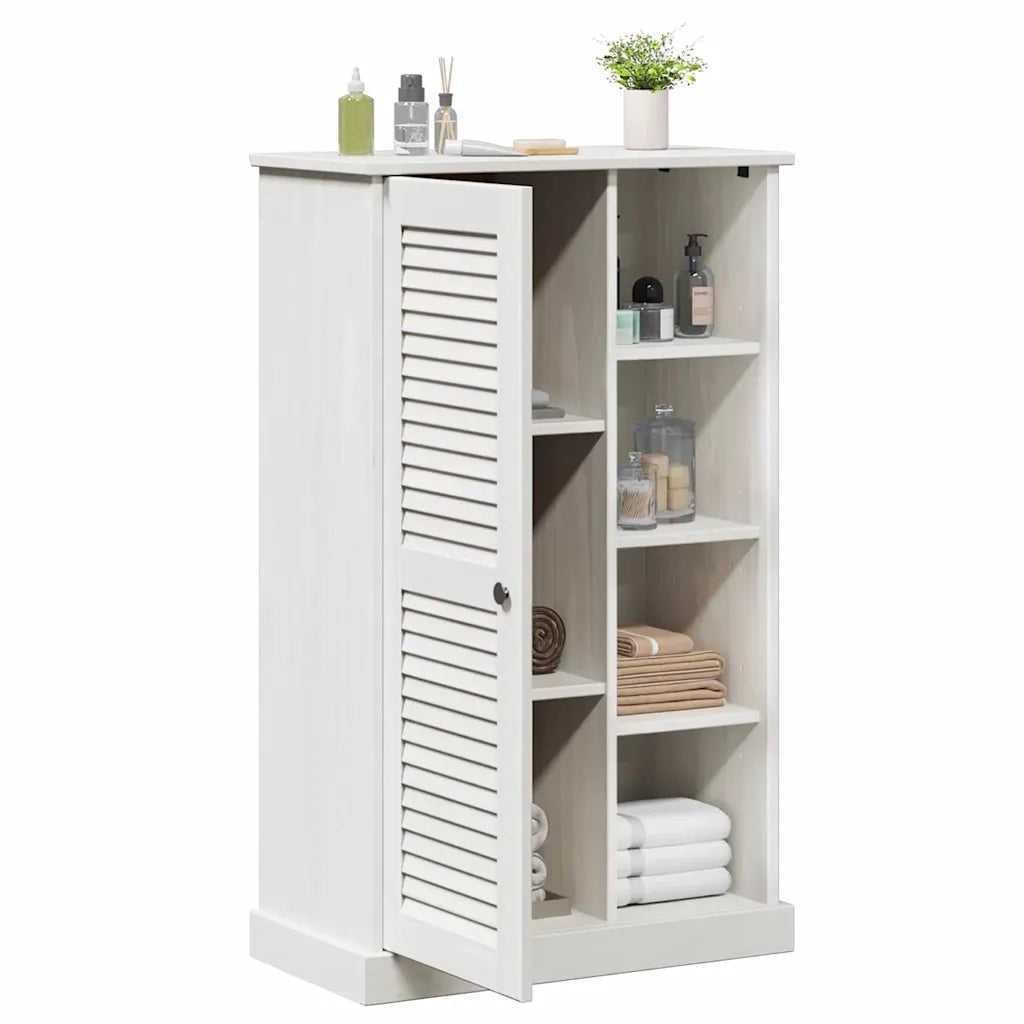 Mobile da Bagno VIGO Bianco e Bianco Antico 68 x 34 x 110 cm 4019114
