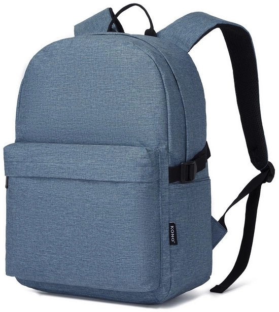 Borsa da scuola, Borsa da college, leggera, Borsa da scuola impermeabile, stile, moderna, Borsa da lavoro per uomo, donna, ragazzo e ragazza, adatta per laptop da 15,4 pollici (Marine)