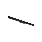 Applique Da Parete Contemporanea Linea Alluminio Nero Led 20W 3000K Ip54