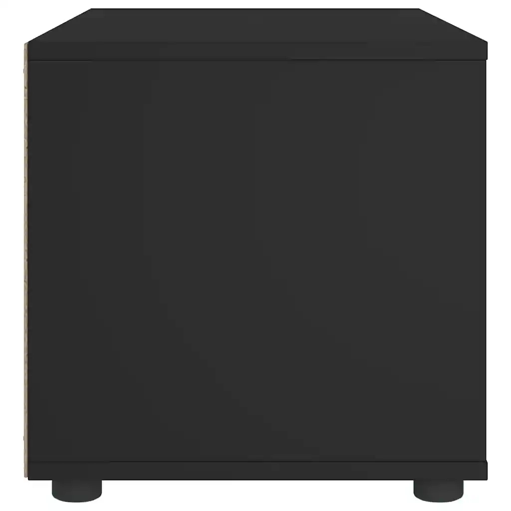 Mobile TV VISNES Nero 100x40x38 cm in Legno Multistrato 4108293