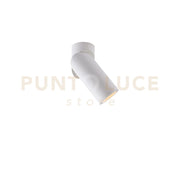 PLAFONIERA GENESIS ATTACCO GU10 BIANCA 6X15,5CM ORIENTABILE 330° LAMPADINA NON INCLUSA