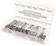 Assortimento di viti a testa a cappuccio in acciaio inossidabile A2, 240 pezzi, con diametri M2, M3, M4 e M25, testa a cappuccio TX.