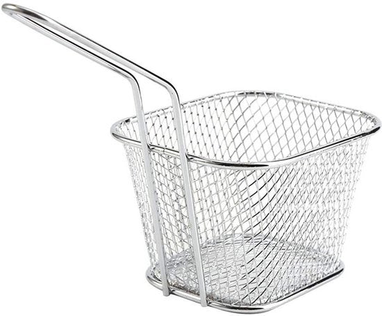 Set da Frittoia in Acciaio Inossidabile - 8 pezzi - Ideale per patatine e snack - Resistente alla lavastoviglie e al forno - Adatto per...