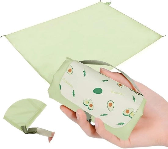 Tenda da spiaggia 150*210 cm, impermeabile, leggera e pieghevole con corda, ideale per campeggiare, escursioni e festival