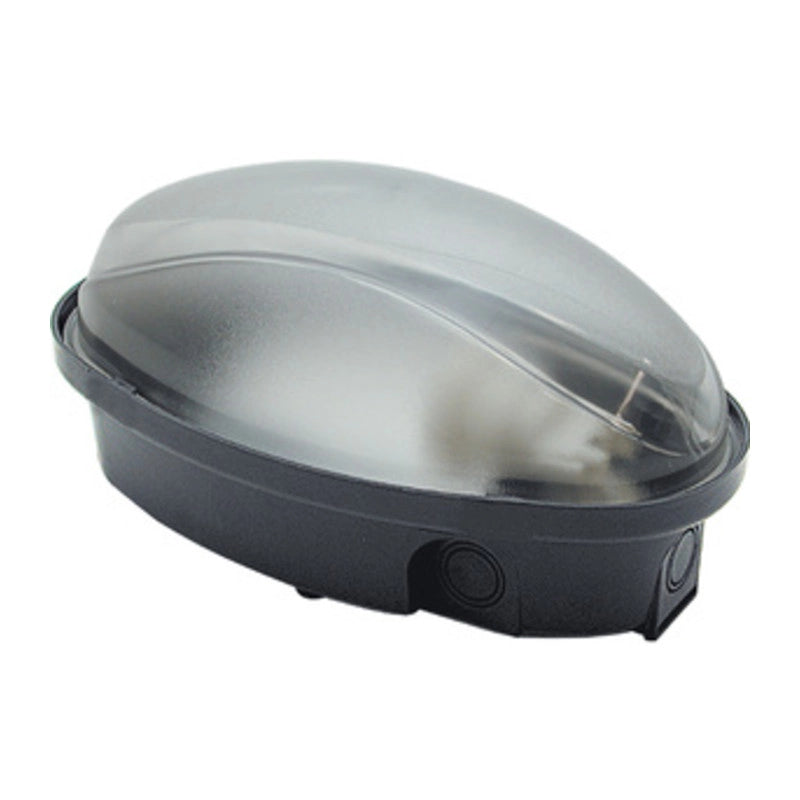 FME 62.721 PLAFONIERA OVALE NERO- FANTON- 1,0 pz