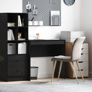 Scrivania in Rovere Nero Rovere nero Legno ingegnerizzato