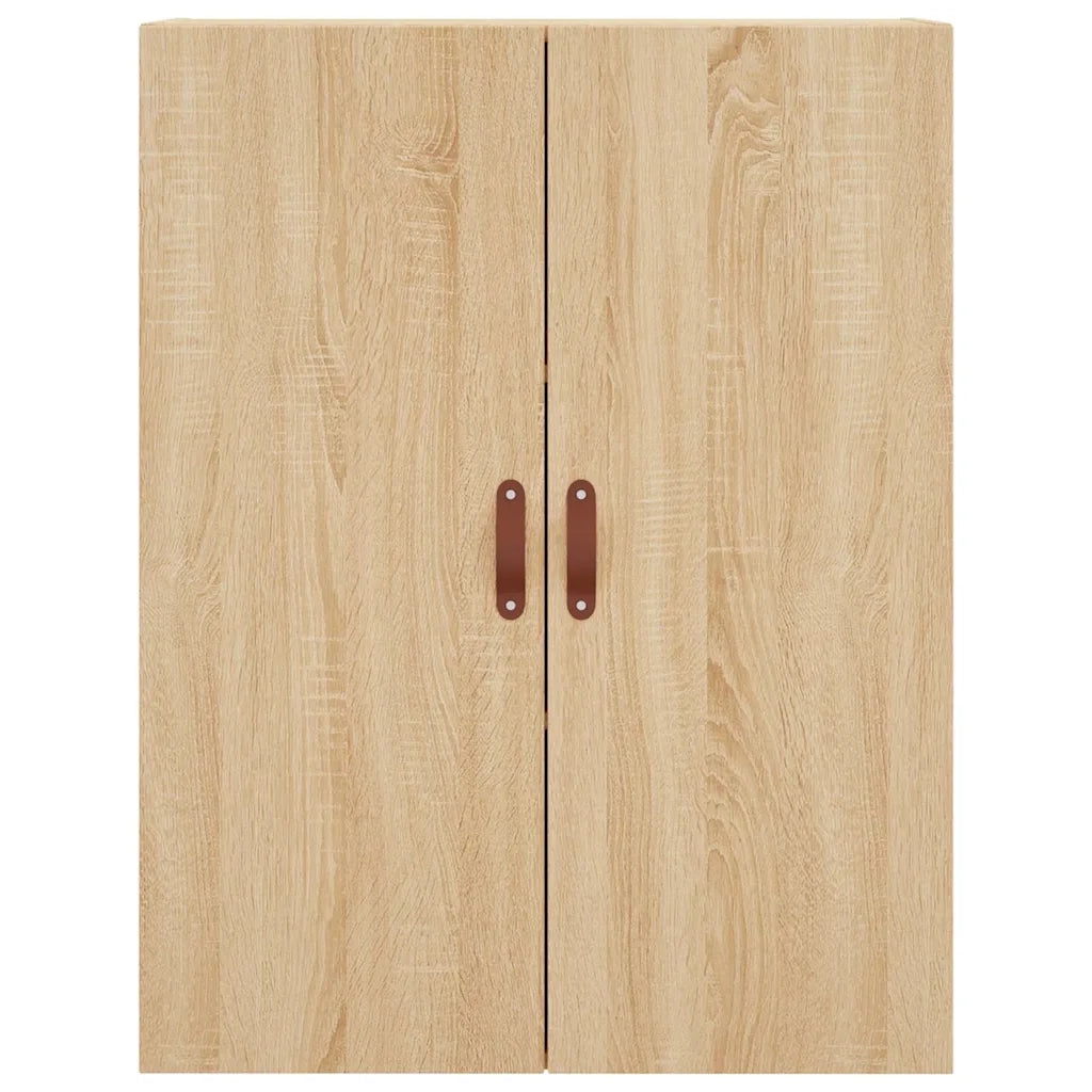 Mobili a Parete 2 pz Rovere Sonoma 69,5x34x90 cm 3195598