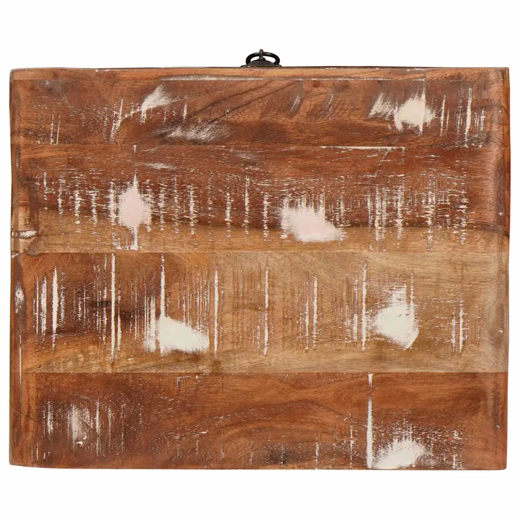 vidaXL Tavoli da Fine Multicolore legno massello di riciclo