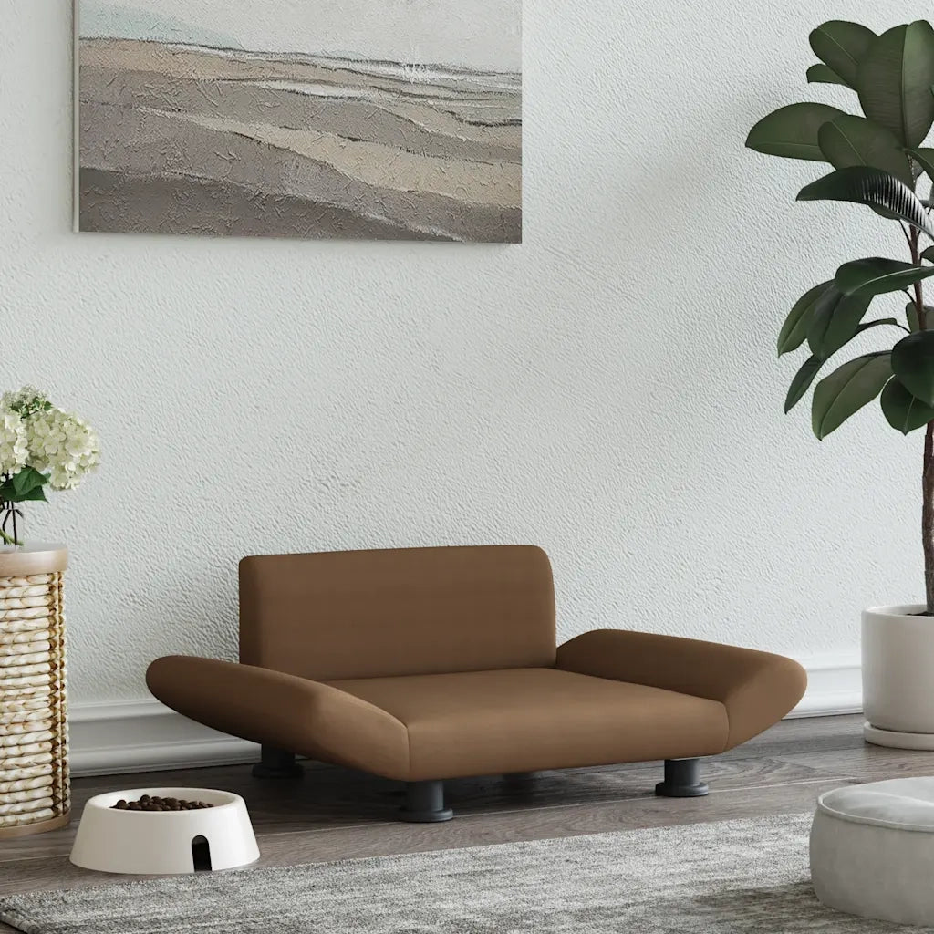 Lettino per Cani Marrone 70x45x28 cm in Tessutocod mxl 95249