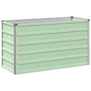 Letto rialzato da giardino Verde Pastello 100 x 40 x 55 cm 8006239