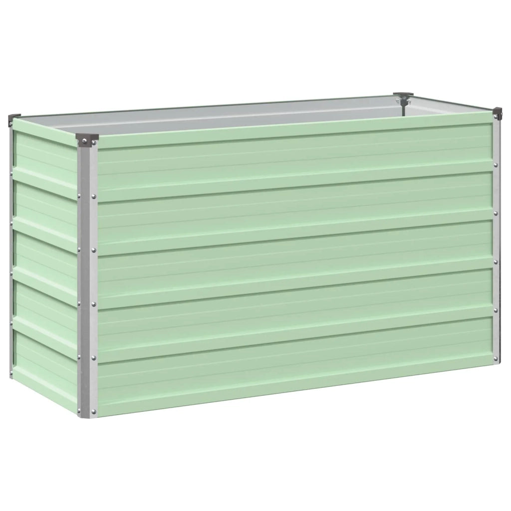 Letto rialzato da giardino Verde Pastello 100 x 40 x 55 cm 8006239