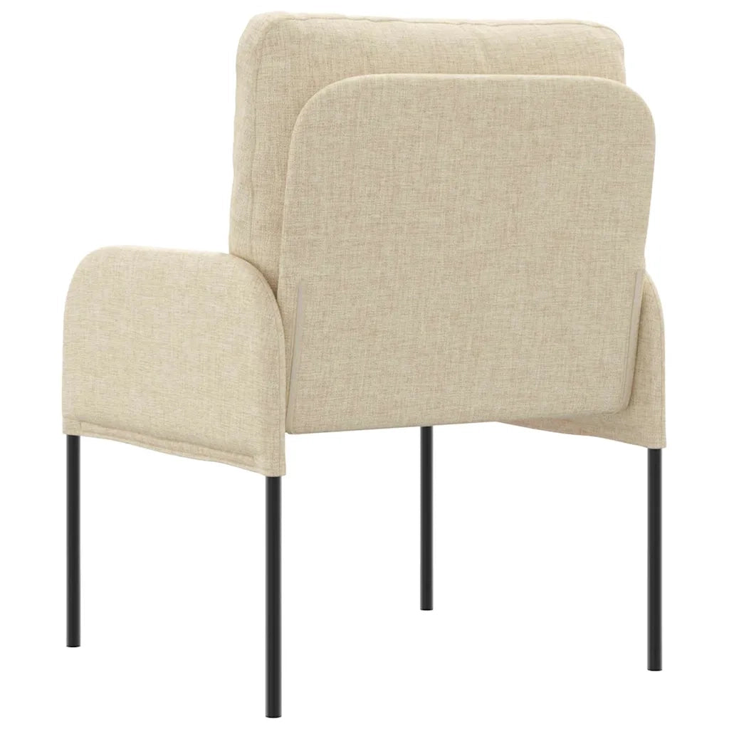 Divani con cuscino 55cm Crema Legno compensato