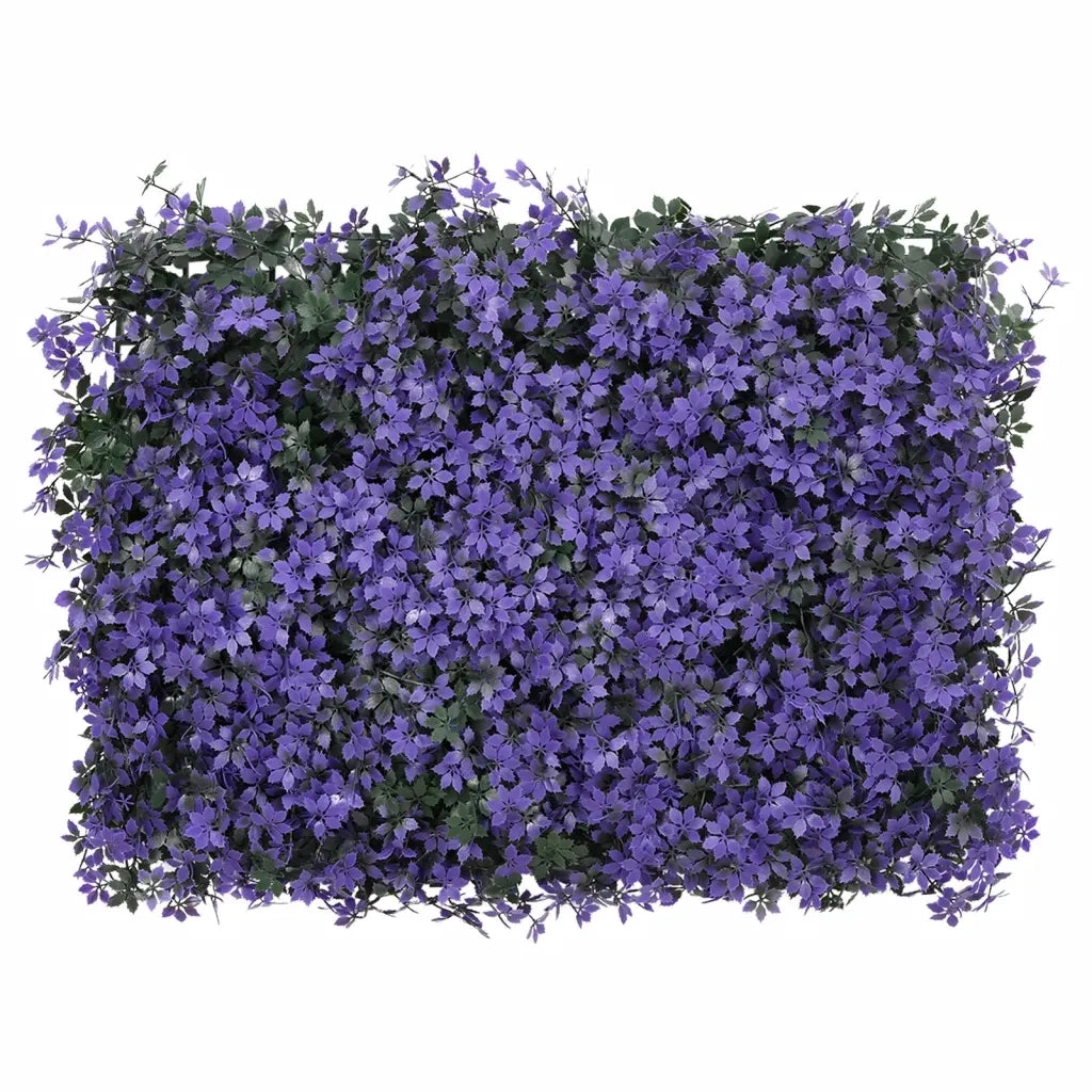 Â Recinzione Foglie ArtificialiÂ 24 pz Viola 40x60 cmcod mxl 89010