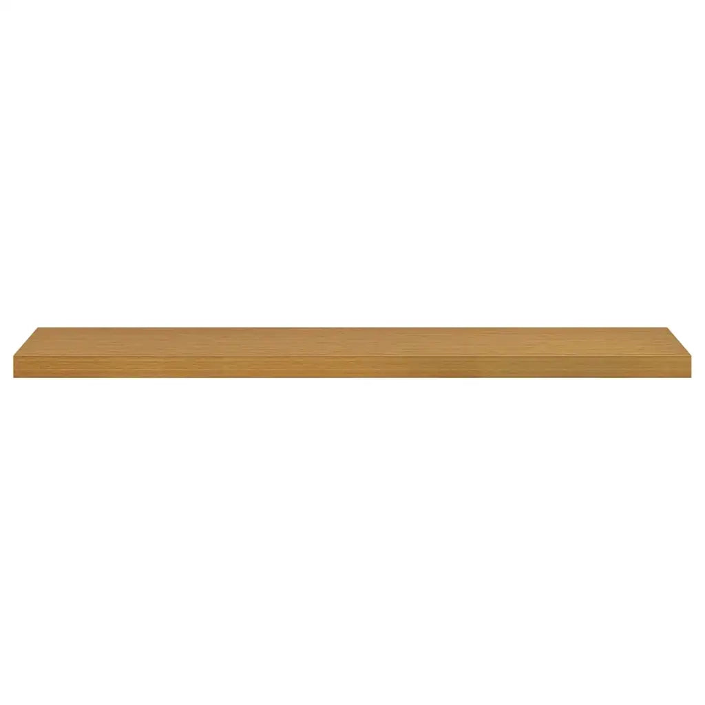 2 pz Scaffale da parete | Ripiano a parete | Mensola a parete Beige 120 x 23,5 x 4 cm