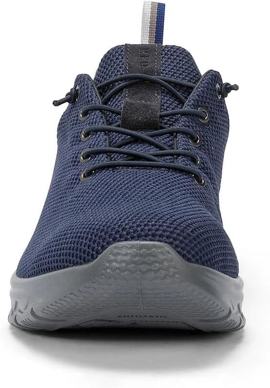 Scarpa Tessuto Tecnico Piquet Blu +Memory - Scarpe Estive