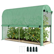 Serra da giardino in polietilene ¨C zephmum ¨C verde 300x100x200 cm