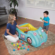 Trade Shop - Macchina Gonfiabile Bambini 2 Anni+ 119x79x51cm Con 25 Palline Multicolore 93535 -