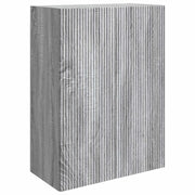 Mobiletto a muro Sonoma grigio 66 x 34,5 x 90 cm