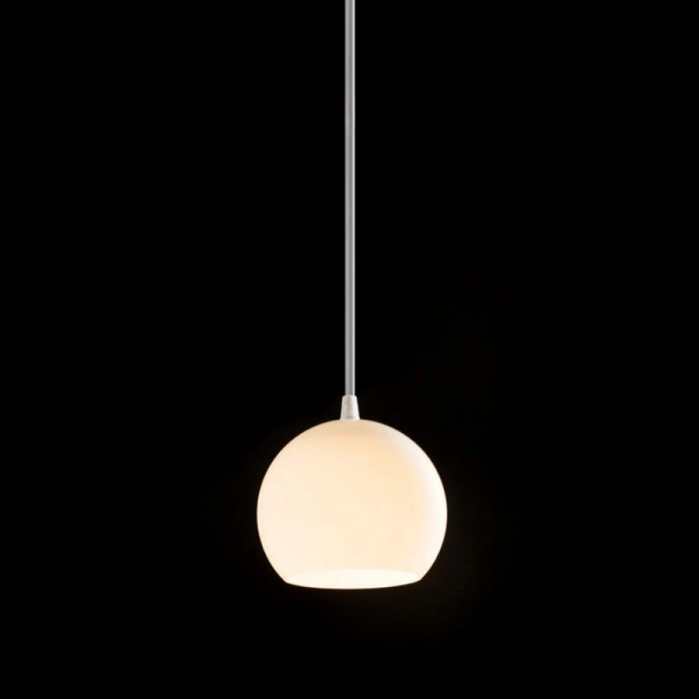 Lampadario COPA a sospensione vetro opalino 230V E27 28W