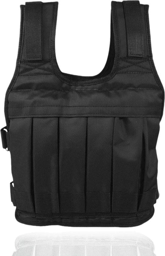 Vest di Allenamento con Tessuto Oxford - 55 x 44 Cm - Per Uomini e Donne - Carico Massimo 50 Kg - Allenamento con Pesi - Fitness