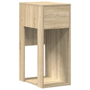 Supporto per Computer a Torre con Cassetto Rovere 30x44x74 cm CFW6001505