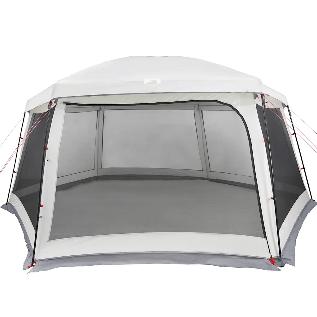 Tenda da piscina con Patta Rimovibile&Pareti in Rete 618x532 cm 4100630