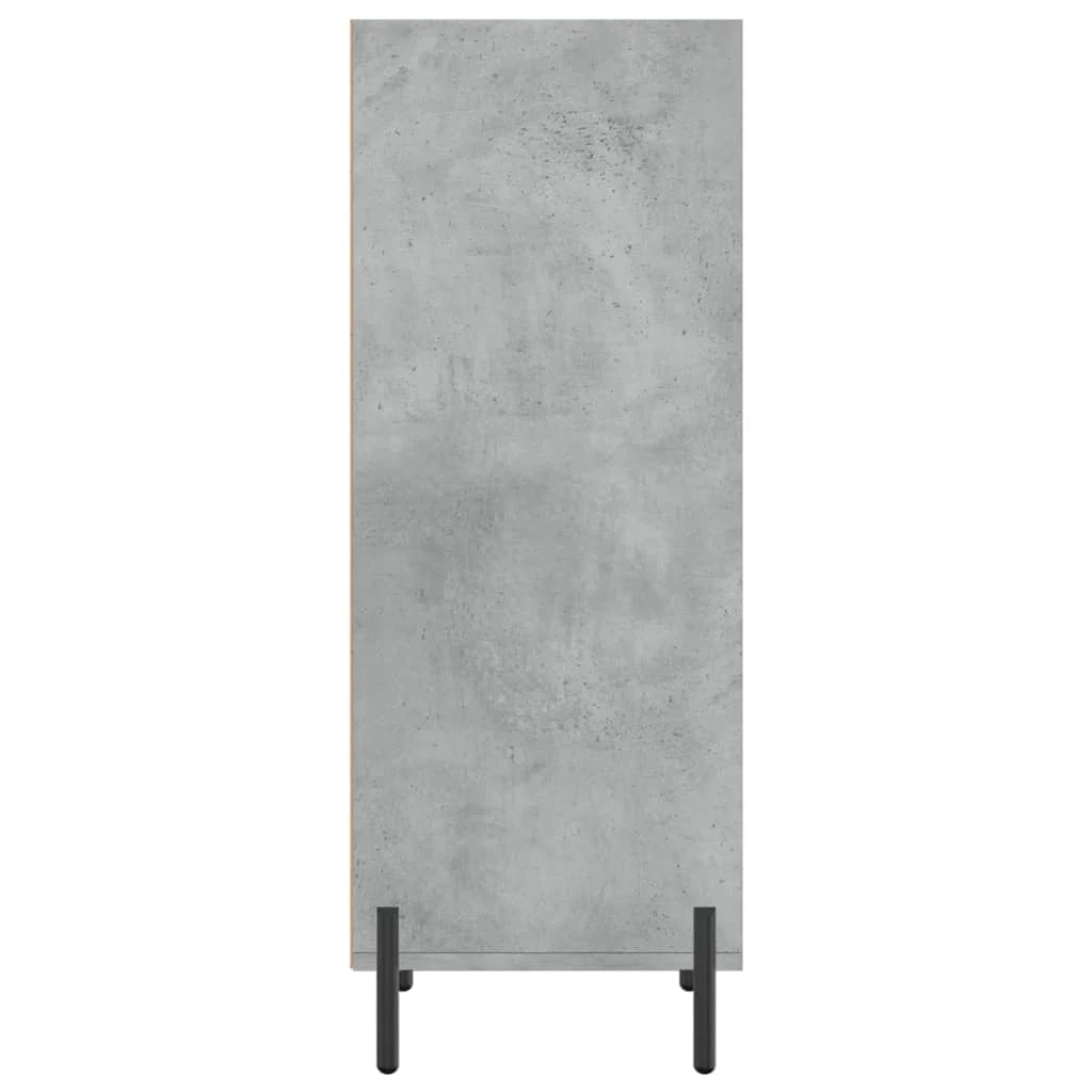 Buffet credenza cassettiera armadio mobile contenitore organizer per cucina soggiorno salotto 34,5 x 32,5 x 90 cm legno ingegnerizzato grigio 02_0031870