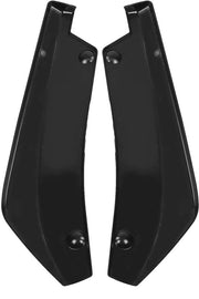 Spoiler di protezione posteriore universale - 2 pezzi - ABS - Assorbimento shock - Protezione bumper - Kunststof - Stoffa di protezione per bumper