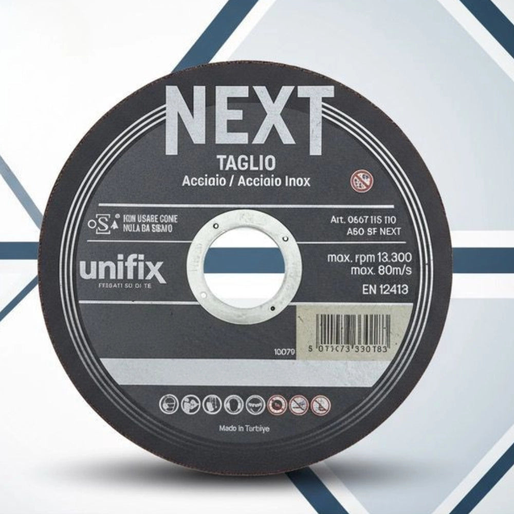 Mola da taglio next per acciaio materiali plastici lamiere sottili *** misura Ø 230 x 1,9 x 22 mm, confezione 1