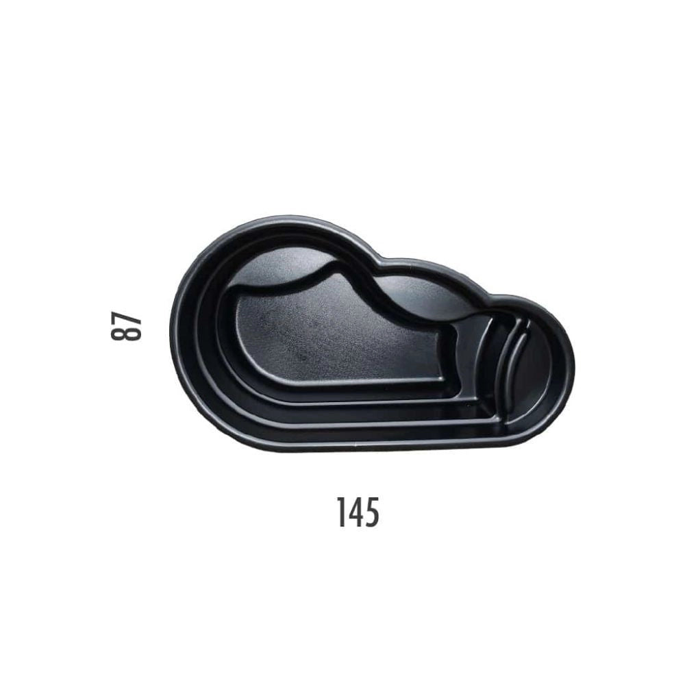 Laghetto da giardino vico ponds black da 300 litri