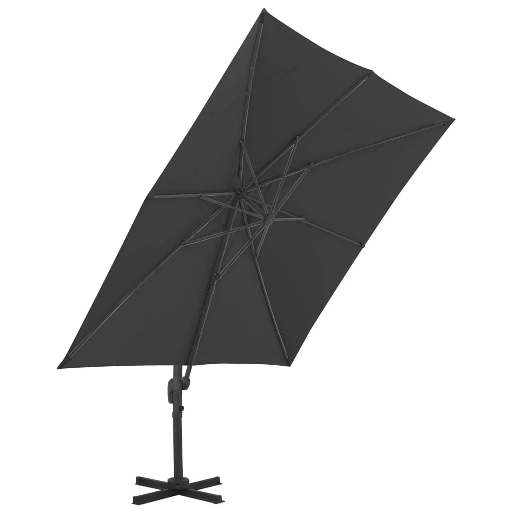 Ombrellone con base portatile 3 x 3 m antracite 02_0008043