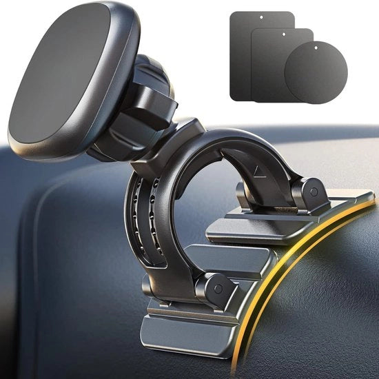 Sostegno Magnetico per Telefono Auto - Sostegno per Telefono Mobili Auto - Sostegno per Navigatore Auto - Sostegno per Telefono Mobili - Universale
