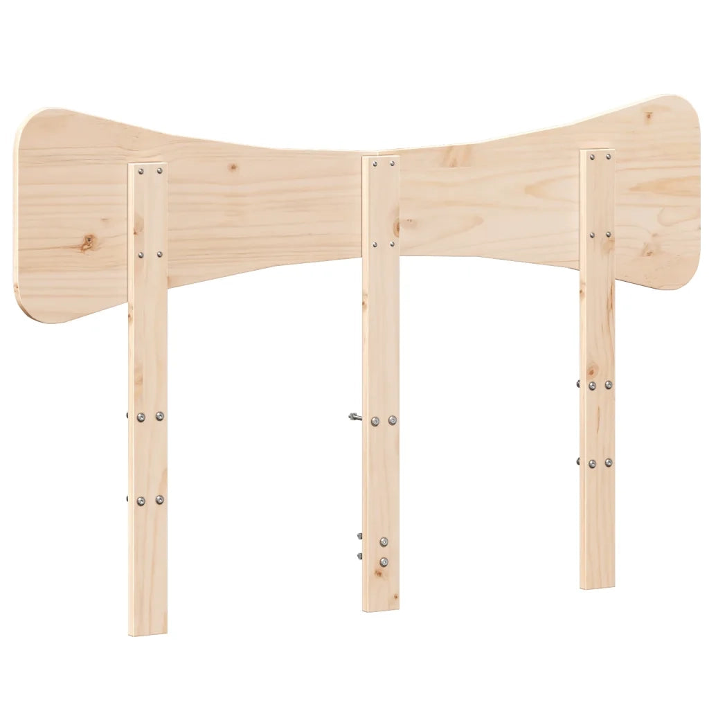 Testiera | Testata 120 cm in Legno Massello di Pino