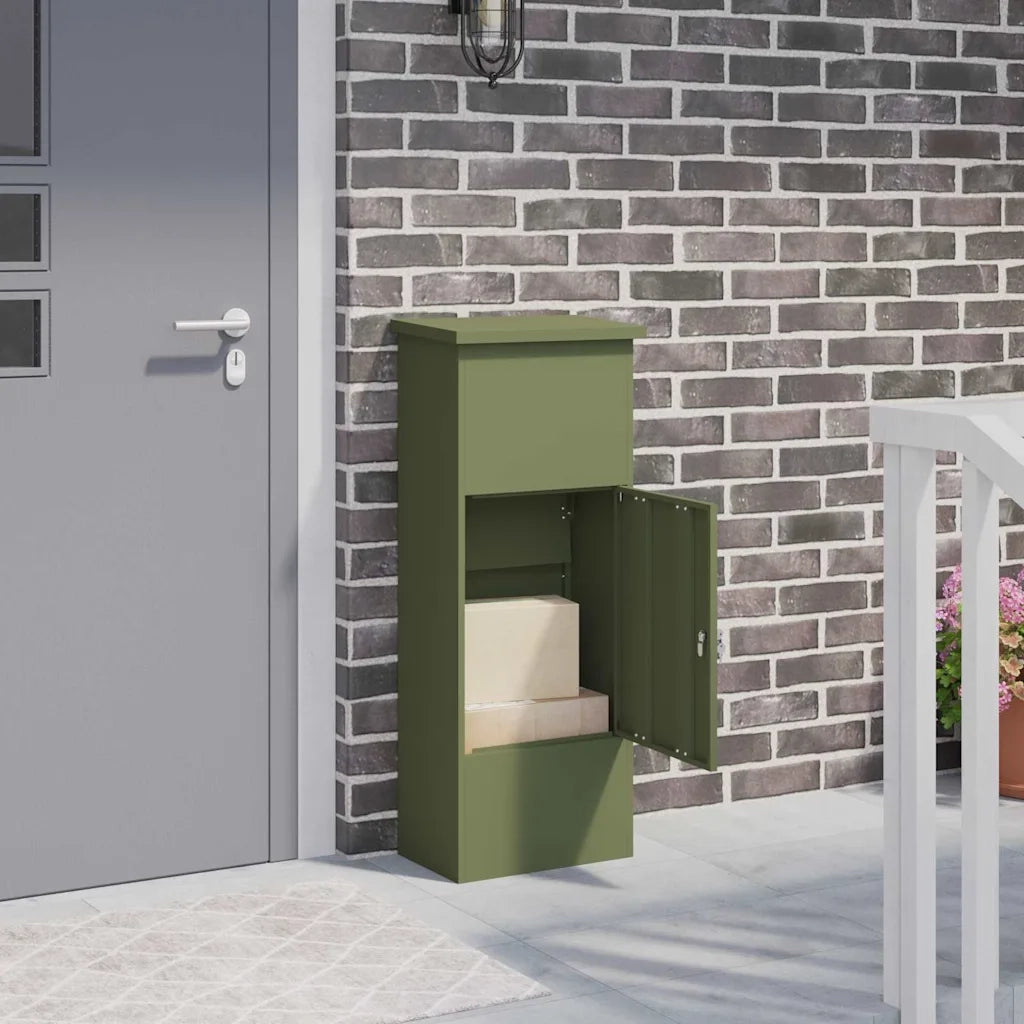 Cassetta per pacchi Oliver verde 44,5 x 29 x 110,5 cm Acciaio 874929