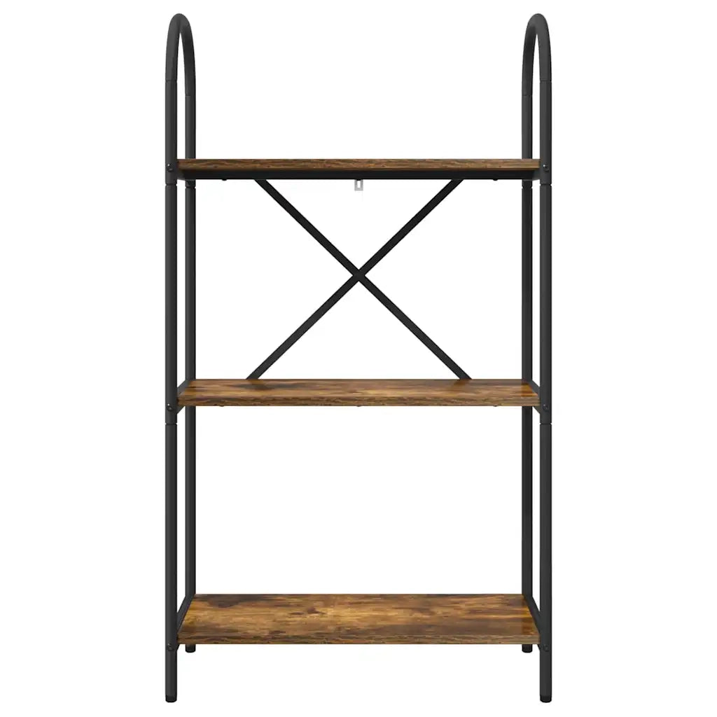 Libreria Rovere fumé 60 x 30 x 109 cm Legno multistrato