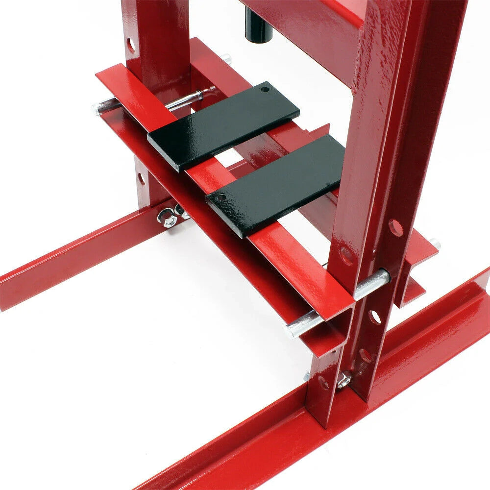 Pressa idraulica pressa da officina pressa a telaio pressa da 6 tonnellate pressa a cremagliera rossa 16_0000573