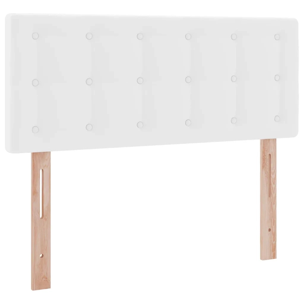 Letto con contenitore e LED con led Bianco Puro 120 x 200 cm 3371026