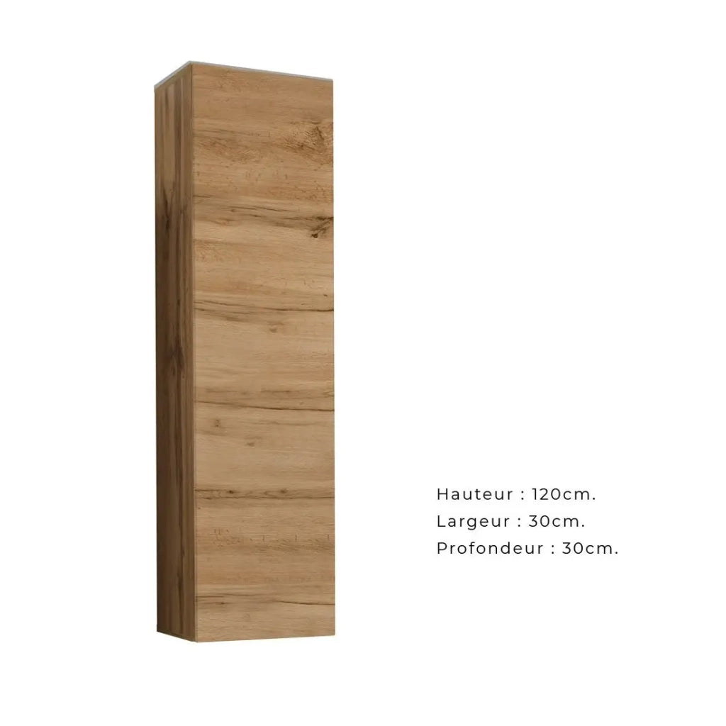 Set di mobili da salotto SWITCH XXVI – Rovere e nero – LED integrati & sistema Push to Open