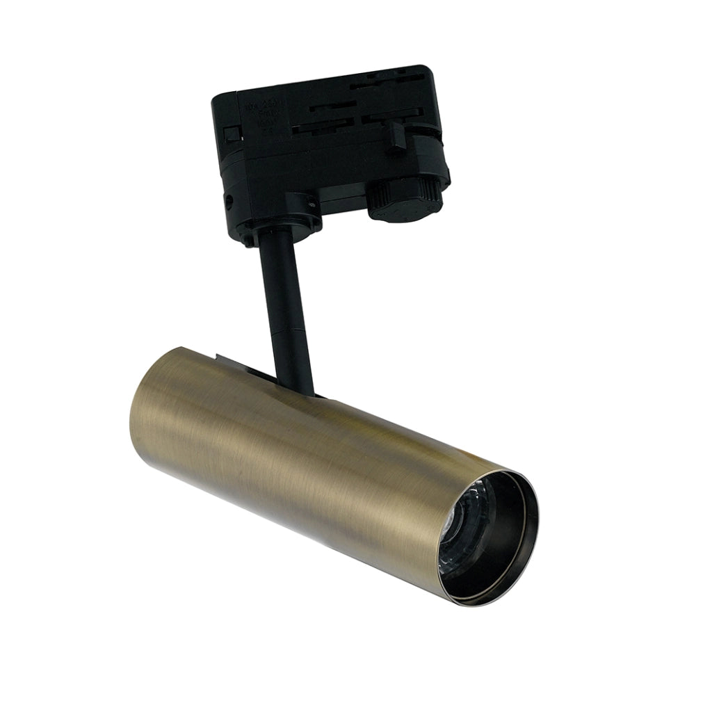 FARO BINARIO LED ROCKET BRONZO 7W 700LM 3000K 16,5X16,5X5CM