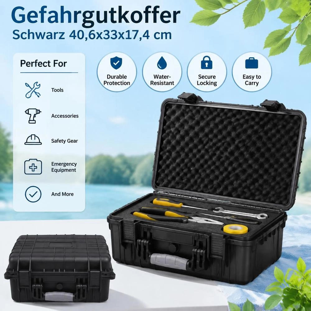 Dangerous Goods Case, Black, 40.6x33x17.4 Cm