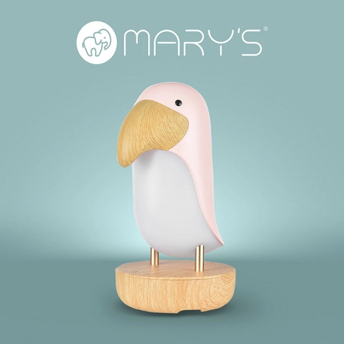 Mary's Lampada Notte Tukan RGBW Bluetooth Rosa 2,7W