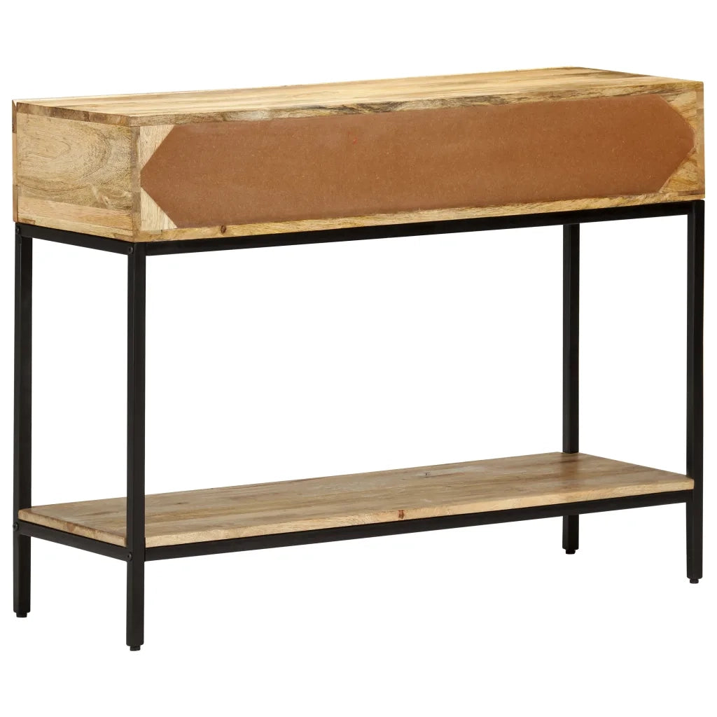 Tavolo Consolle 100x35x76 cm in Legno Massello di Mango 320922