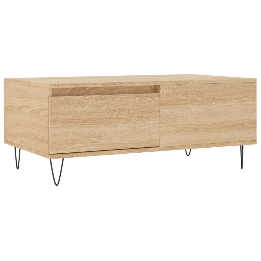Tavolino salotto | Tavolino da caff¨¨ | Tavolino da Soggiorno Rovere Sonoma 90x50x36,5 cm Legno Multistrato
